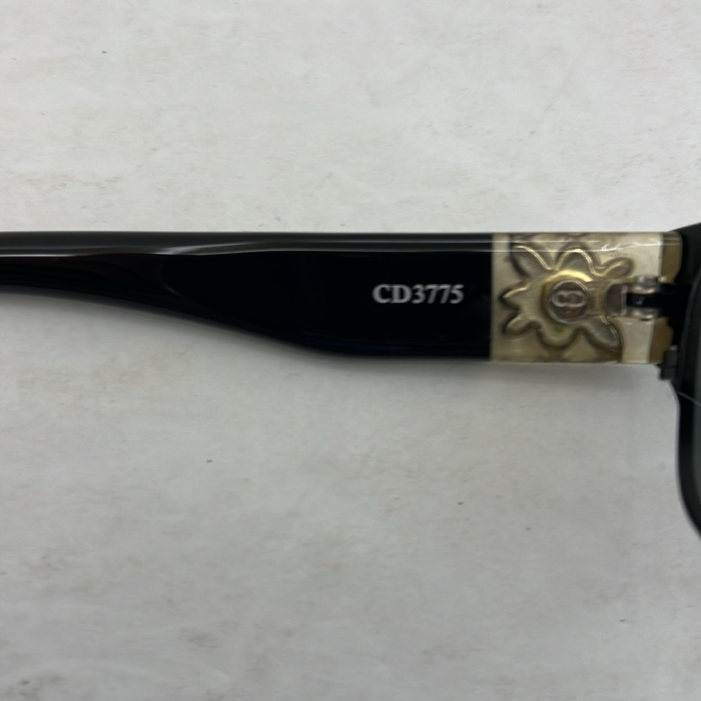 Christian Dior CD3775 Black w/ Rhinestone Eyeglasses or Sunglasses Frames Only - Picture 7 of 16